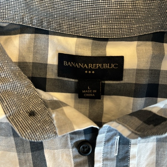 Men’s Button-up Shirt Banana Republic L - Picture 3 of 4